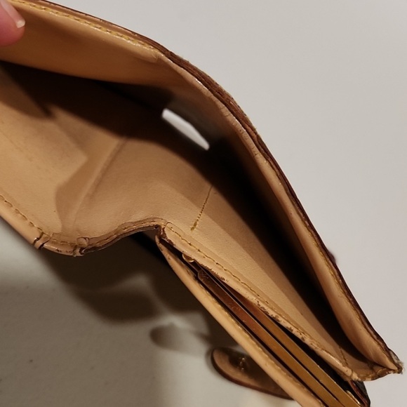 🩷 Murakami Porte-Monnaie Viennois French Kisslock Wallet Black Multicolore LV - Picture 9 of 11